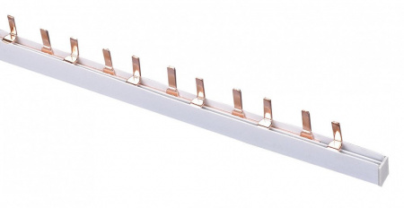 Dekraft Шина соединительная типа PIN (штырь) 2P до 63А 1 м. 27х2 контактов ШС-101 Dekraft Шина соединительная типа PIN (штырь) 2P до 63А 1 м. 27х2 контактов ШС-101