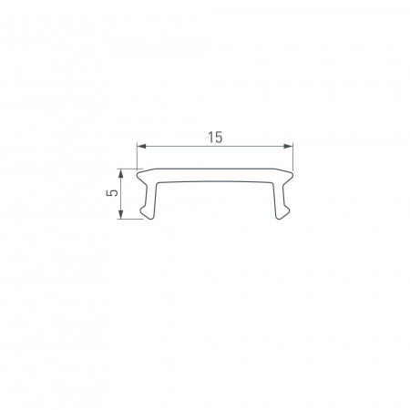 Arlight Экран LINE-1716-2000 OPAL (Пластик)