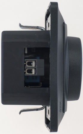 Systeme Electric Glossa Антрацит Светорегулятор (диммер) поворотный, 300Вт (в сборе)