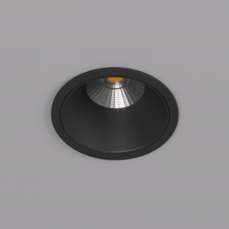 DK4400-BK Встраиваемый светильник, IP 20, 7 Вт, LED 3000, черный, алюминий