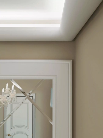 Карниз KX024, 55х50, 2000мм, Экополимер/15