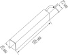 Donel Блок питания для LIGHT WAVE, 100Вт, DC48В, 2, 1А, IP20, 170x26x22 мм, DNHF100W48Slim