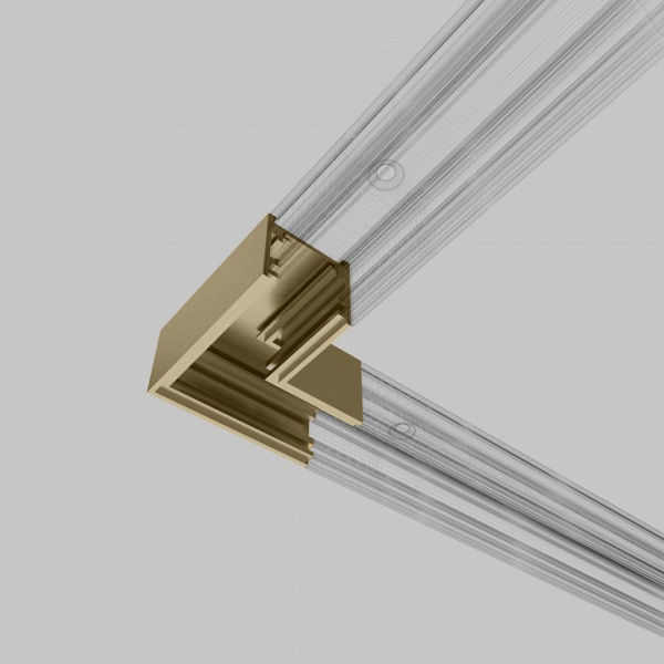 Brass Line Коннектор угловой для накладного шинопровода латунь 85224/00 Elektrostandard Line Magnetic a069639 Brass Line Коннектор угловой для накладного шинопровода латунь 85224/00 Elektrostandard Line Magnetic a069639