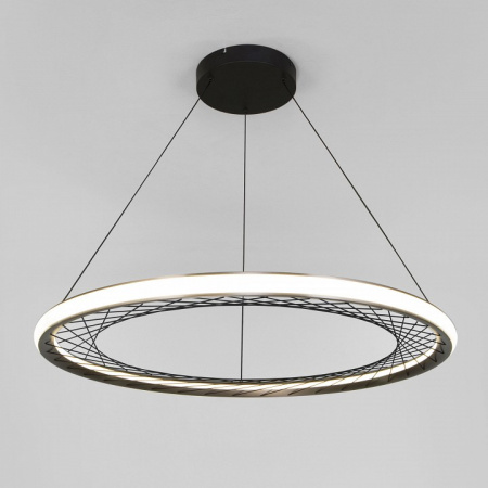 Подвесной светодиодный светильник 40025/1 LED серый Eurosvet Parafe