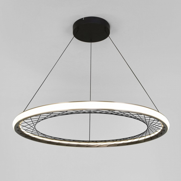 Подвесной светодиодный светильник 40025/1 LED серый Eurosvet Parafe