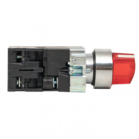 Переключатель BD33 3P c красной подсветкой 230В NO EKF PROxima