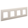 DKC Avanti Ванильная дымка Рамка 8 модулей