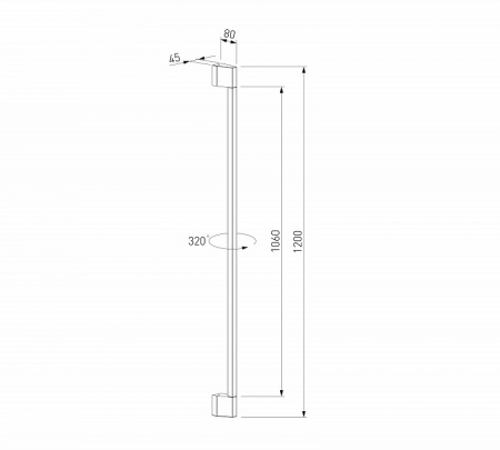 Светильник садово-парковый Argos 12W 4000K черный 35121/D Elektrostandard Argos a069887