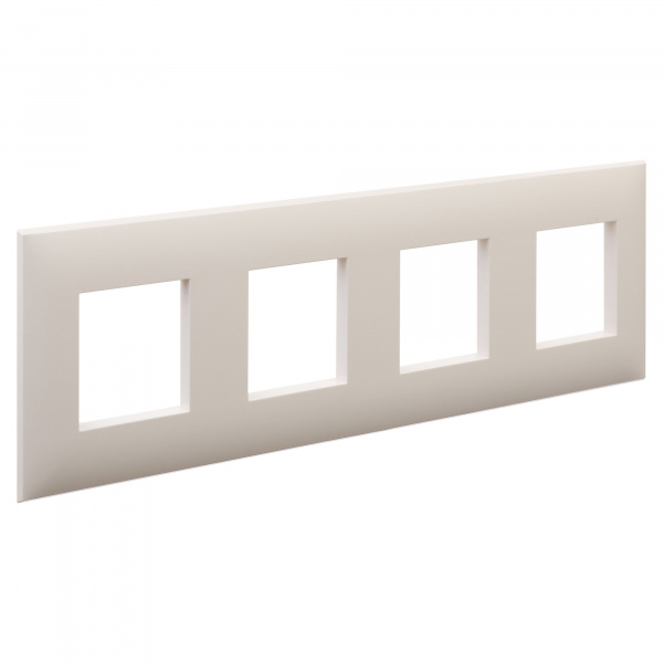 DKC Avanti Ванильная дымка Рамка 8 модулей