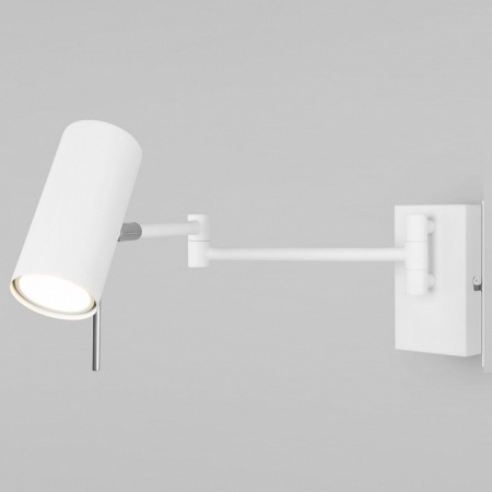 Настенный светильник с поворотным плафоном 20166/1 белый Eurosvet Lank