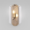 Настенный светильник со стеклянным плафоном 60170/2 золото Eurosvet Claire