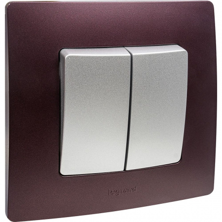 Legrand Etika Сливовая Рамка 1-ая
