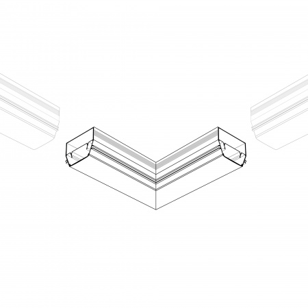 Arlight Угол STRETCH-S-35-CEIL-CENTER-90 (GAMMA35) (Металл)