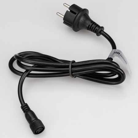 Arlight Шнур питания ARD-PRO-BALL-LIVE-1.5M Black (230V, 1.6A) (Ardecoled, Закрытый)