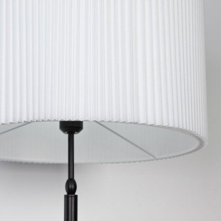 Напольный светильник с тканевым абажуром 01163/1 черный Eurosvet Notturno