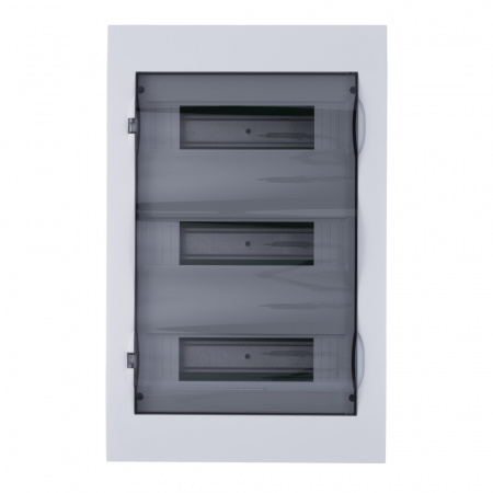 SE EASY 9 Корпус навесной с прозрачной дверью 3ряд/36мод, IP40, IK07, 80А, 2 клеммы