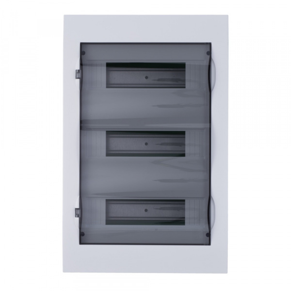 SE EASY 9 Корпус навесной с прозрачной дверью 3ряд/36мод, IP40, IK07, 80А, 2 клеммы