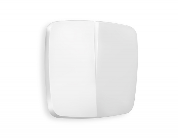 Лицевая панель OMEGA (Белый матовый) для 2-кл выключателей QUANT OP1230