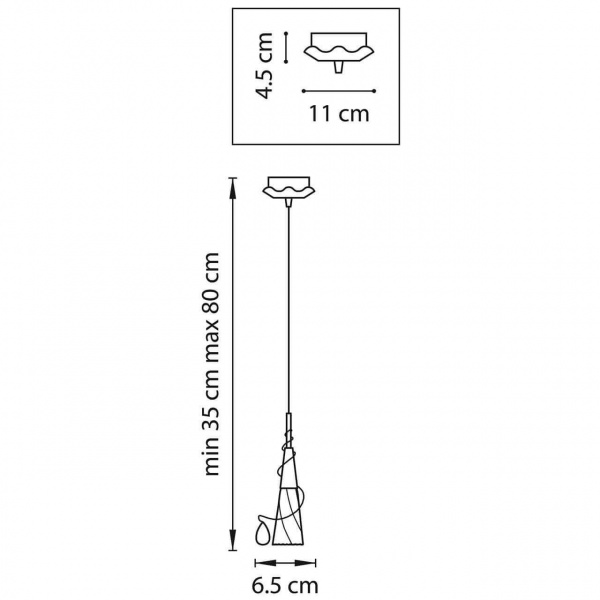 Подвесной светильник Lightstar Aereo 711011