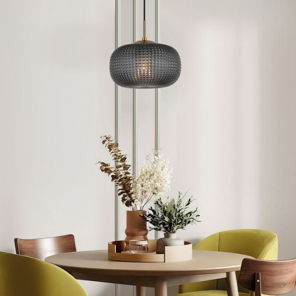 Подвесной светильник 50262/1 Серый Eurosvet Gem