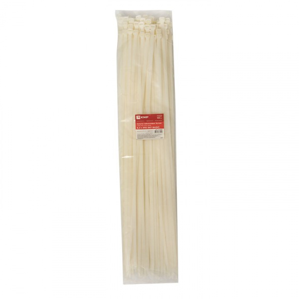 EKF Basic Хомут нейлоновый (8,2х810) (100шт.)