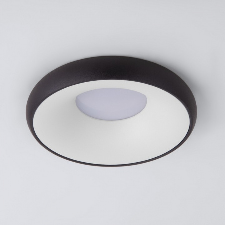 Встраиваемый точечный светильник 118 MR16 белый/черный Elektrostandard Void a053348