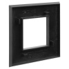 DKC Avanti Черный матовый Рамка 2 модуля