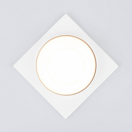 Встраиваемый точечный светильник 116 MR16 золото/белый Elektrostandard Solas a053346