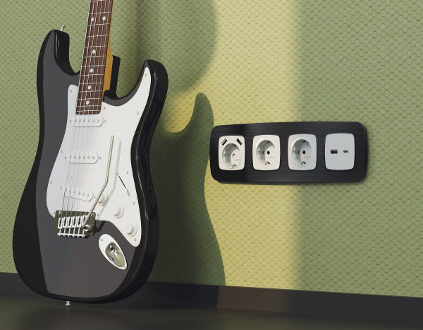 Рамка OMEGA Radian (Черный Металл шлифованный) 4-ая OF580504