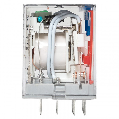 EKF Averes Реле промежуточное с кнопкой и мех. Индикацией RPAt 22/4 5A 220В