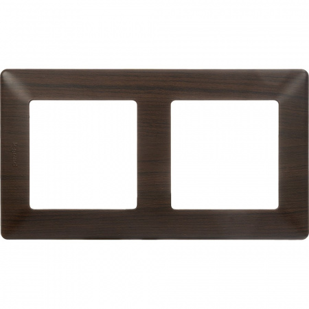 Legrand Valena LIFE Темное дерево Рамка 2-ая
