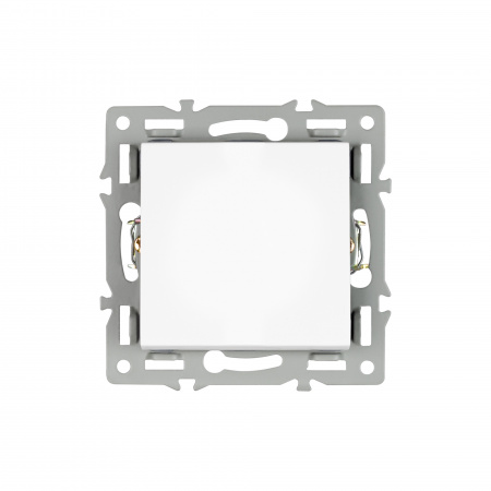 Механизм выключателя одноклавишный перекрёстный SWT-MKX1-PL-WH (250V, 16A) (Arlight, -)