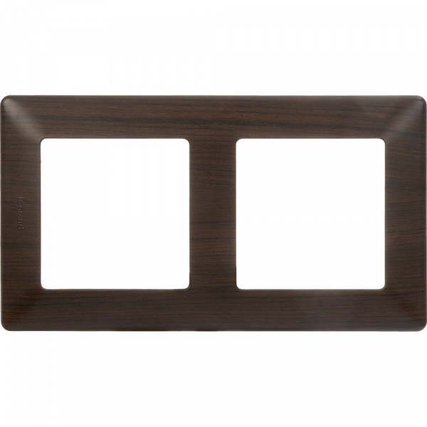 Legrand Valena LIFE Темное дерево Рамка 2-ая