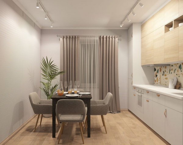 DK6201-WH Трековый светильник IP 20, 15 Вт, GU5.3, белый, алюминий