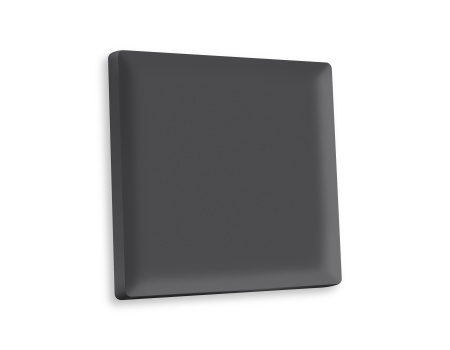 Лицевая панель ALFA (Графит Мягкое касание) для 1-клавишных выключателей QUANT AP9010