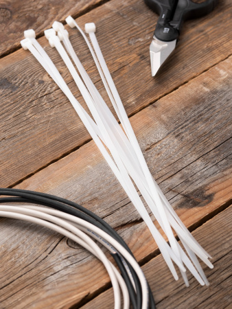 EKF Basic Хомут нейлоновый (4,8х350) (100шт.)