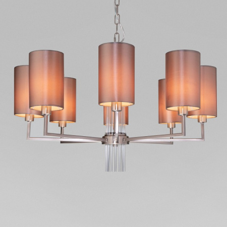 Подвесной светильник 60134/8 никель Eurosvet Soffio