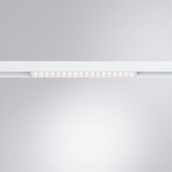 Трековый светодиодный светильник Arte Lamp Linea A4675PL-1WH