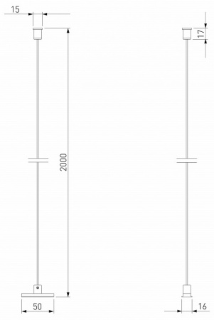 Titan Line Набор для подвеса титан 85226/00 85226/00 Elektrostandard Line Magnetic a069729