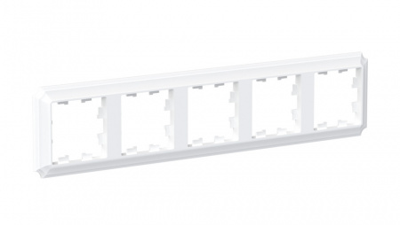 Systeme Electric AtlasDesign Antique Белый Рамка 5-ая, универсальная