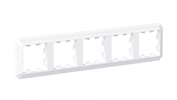 Systeme Electric AtlasDesign Antique Белый Рамка 5-ая, универсальная