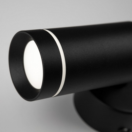 Настенный светодиодный светильник Glory SW LED MRL LED 1005 чёрный Elektrostandard Glory a043957