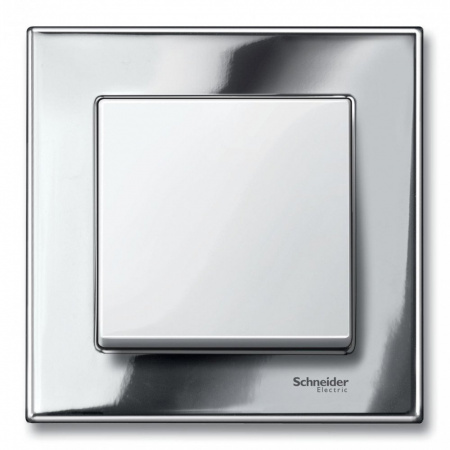 SE Merten SM M-Elegance Хром Рамка 1-ая