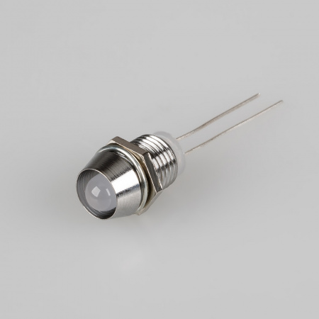 Arlight Держатель 5мм HOLDER-F5 (хром.латунь, с гайкой) (5мм (круглый))