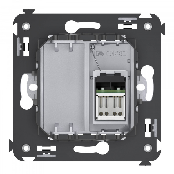 DKC Avanti Закаленная сталь Компьютерная розетка RJ-45 один  категория 5e