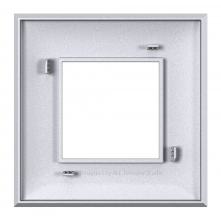 DKC Avanti Закаленная сталь Рамка 2 модуля