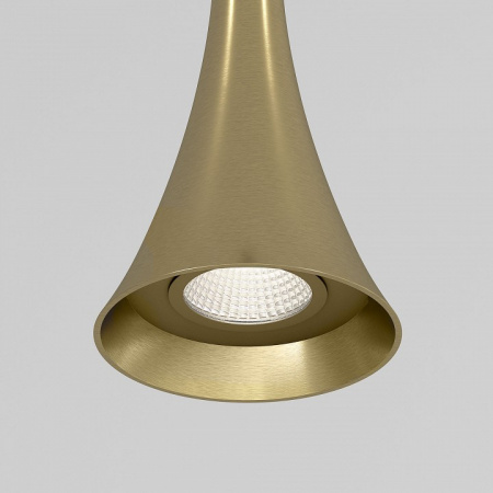 Светильник подвесной светодиодный Hall 5W 4000K латунь 50314 LED Elektrostandard Hall a068820