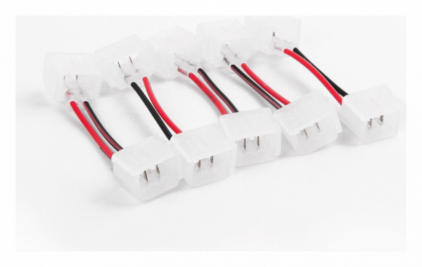 Коннектор для неона 24V 2835 с боковым свечением гибкий двусторонний (5 шт) Коннектор для неона 24V 2835 Elektrostandard Аксессуары для неона 24V 2835 a056265
