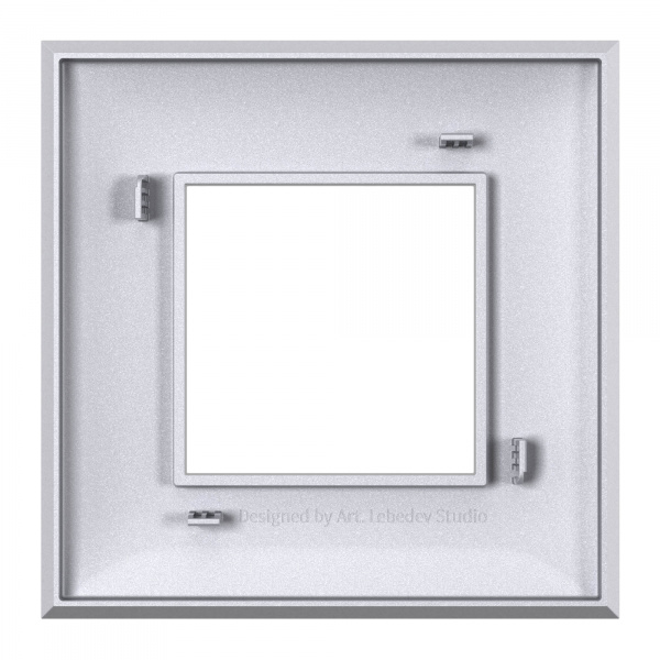 DKC Avanti Закаленная сталь Рамка 2 модуля