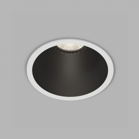 DK3026-WB Встраиваемый светильник, IP 20, 10 Вт, GU5.3, LED, белый/черный, пластик